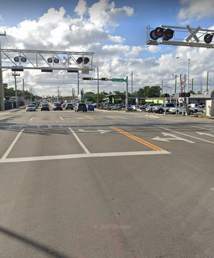 Rail Traffic Monitoring Improvements Project at five State Road Crossings