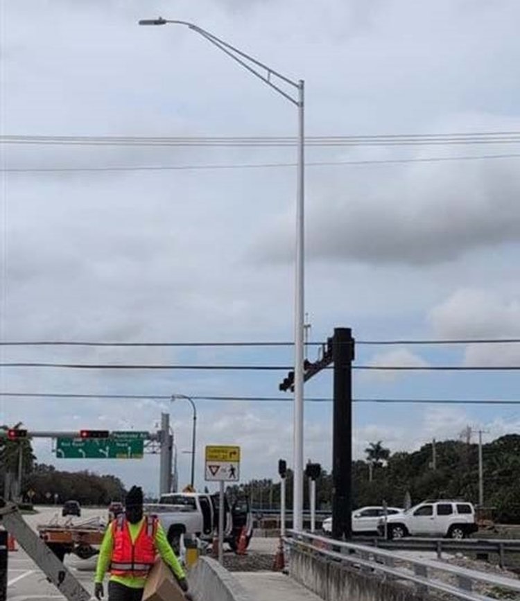 Light Pole Installation   April 2025