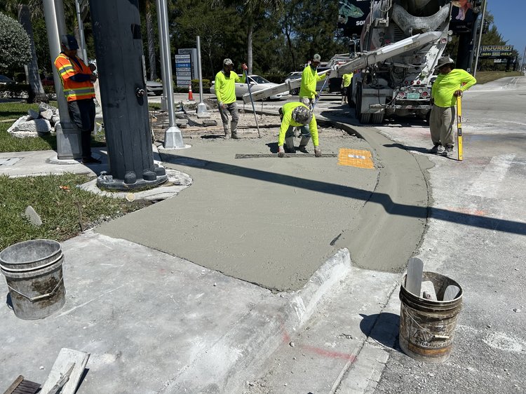 Ped Ramp Reconstruction   March 2025