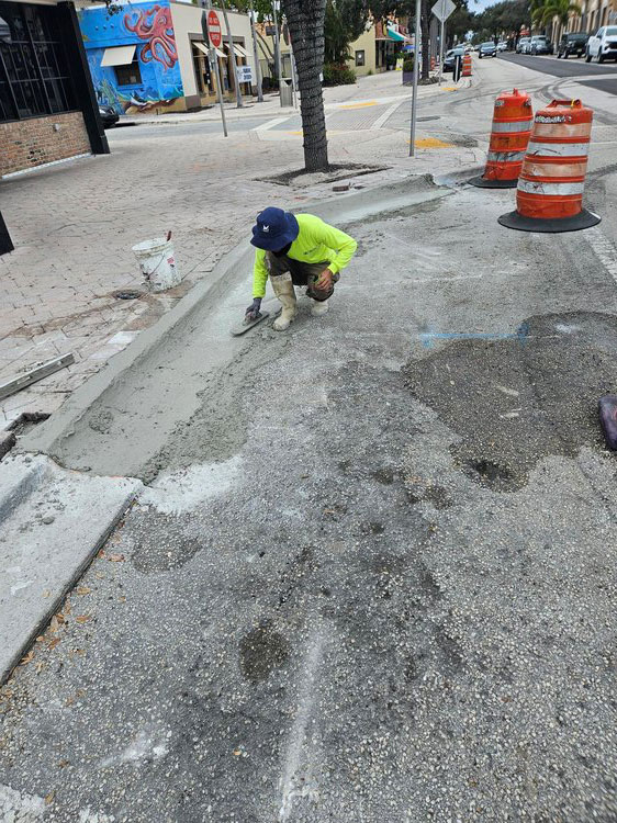 Type F Curb Installation   December 2024