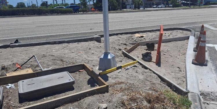 Sidewalk removal, replacement, and formation   May 2025