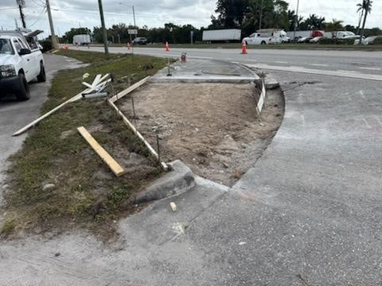 Removal of Existing Concrete   March 2025
