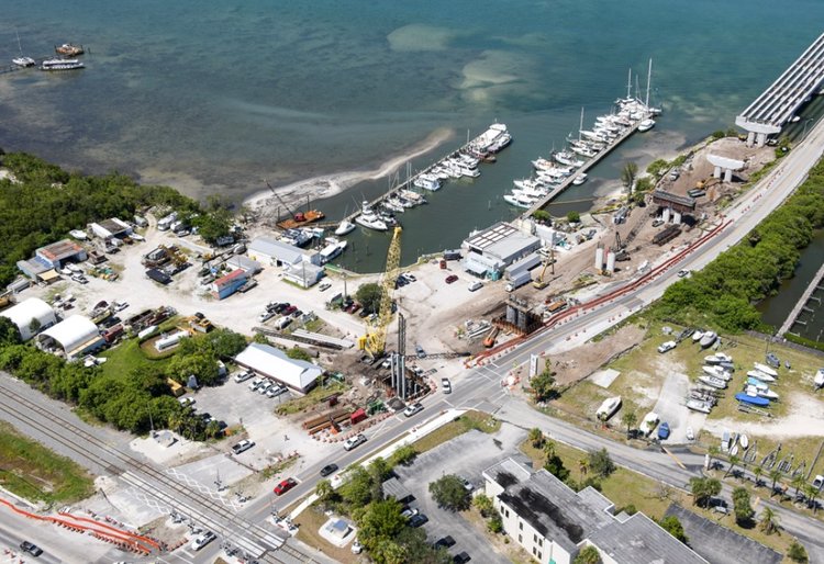 Main Bridge western piers, July 2025