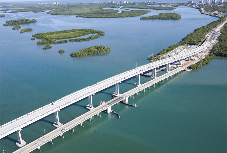 Oct 2025_Aerial view of the bridge looking east