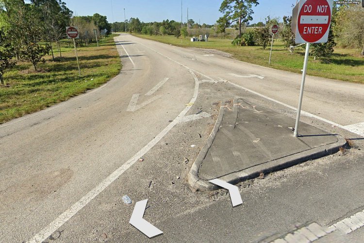 Off Ramp at Martin Highway